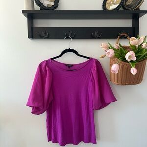 Elegant Purple Women's Top